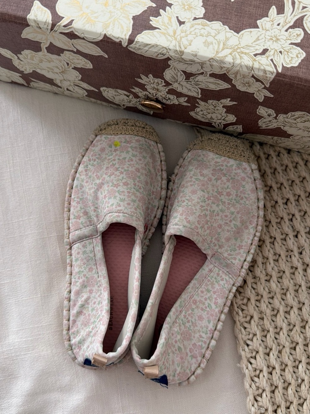 Minnow x Seastar  Espadrille Slip-On Kid’s Shoes - Pink